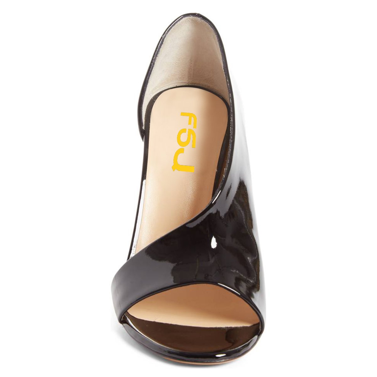 FSJ Women Sexy Stiletto High Heels Pumps Open Toe Sandals D'Orsay Party Prom Shoes Size 4-15 US - Image 3